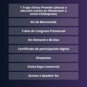 Promoción Pase Standar con Premier Jalecos