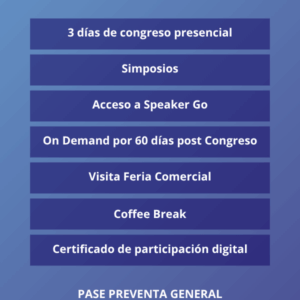 Pase Preventa General